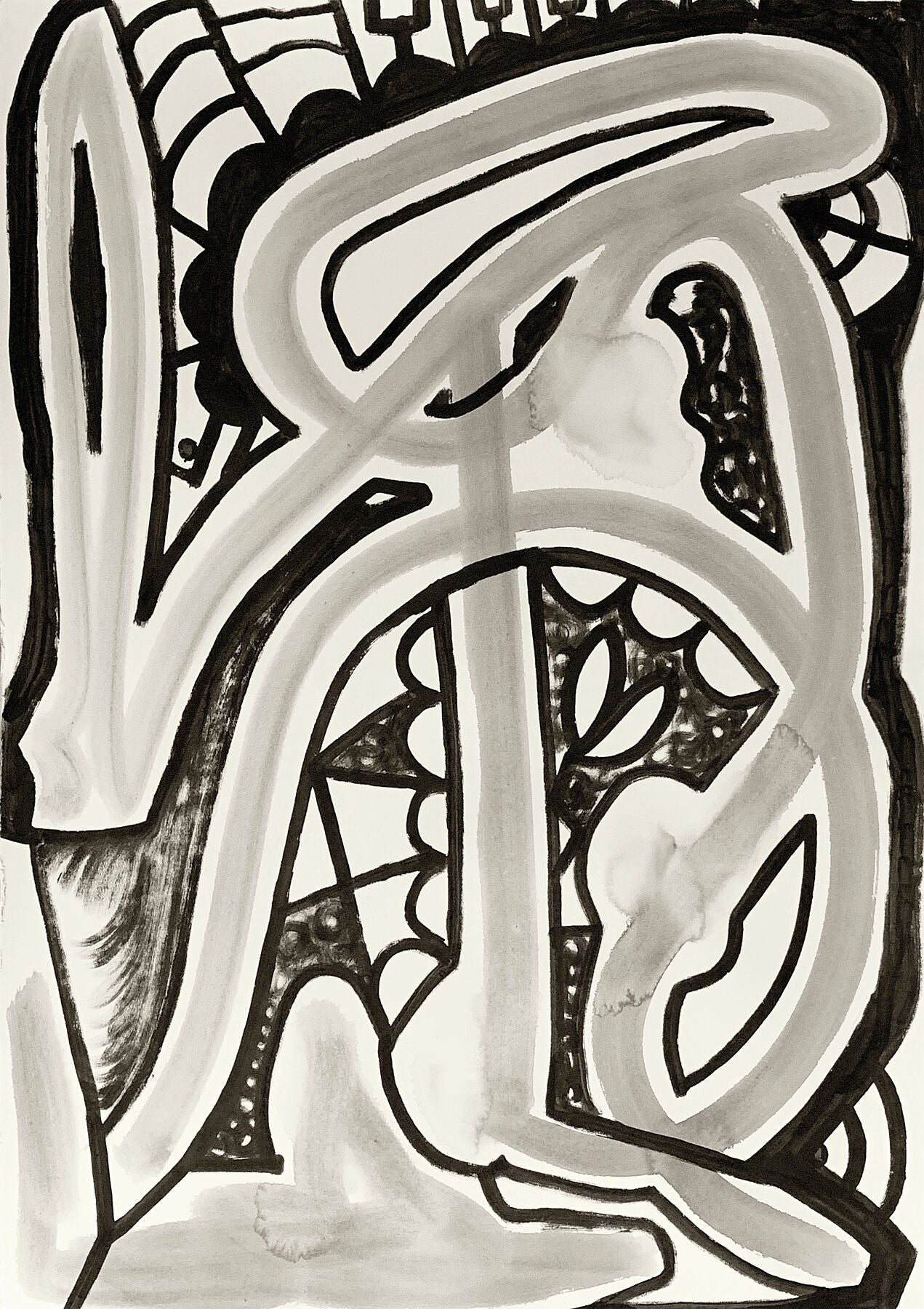 GZ0021_019 | 2021 Commission Collection - Wall - ArtAbstract - Printsgancarz