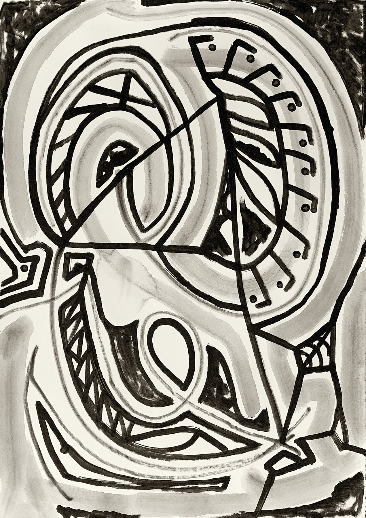 GZ0021_018 | 2021 Commission Collection - Wall - ArtAbstract - Printsgancarz