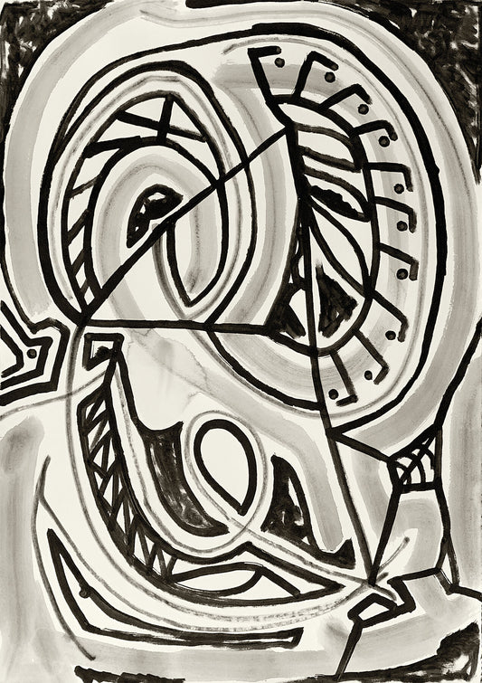 GZ0021_018 | 2021 Commission Collection - Wall - ArtAbstract - Printsgancarz