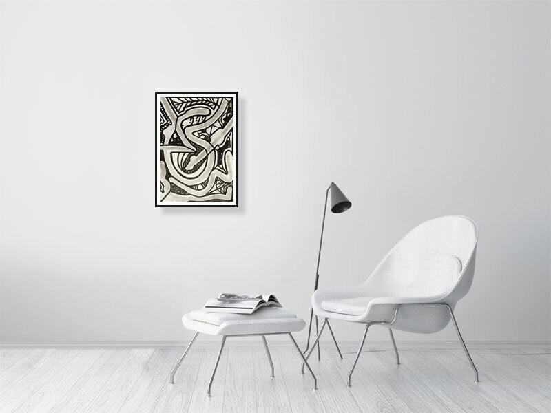 GZ0021_017 | 2021 Commission Collection - Wall - ArtAbstract - Printsgancarz