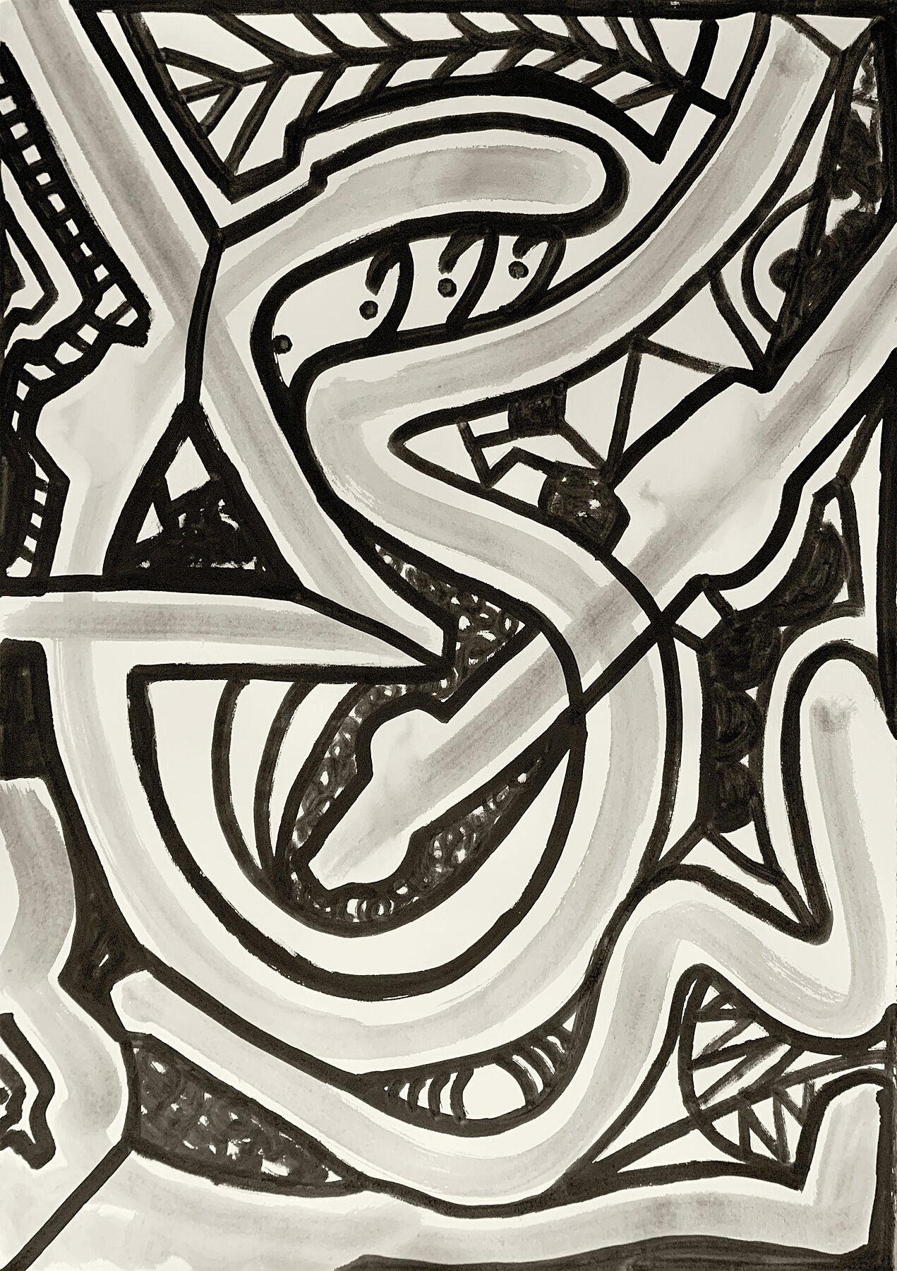 GZ0021_017 | 2021 Commission Collection - Wall - ArtAbstract - Printsgancarz
