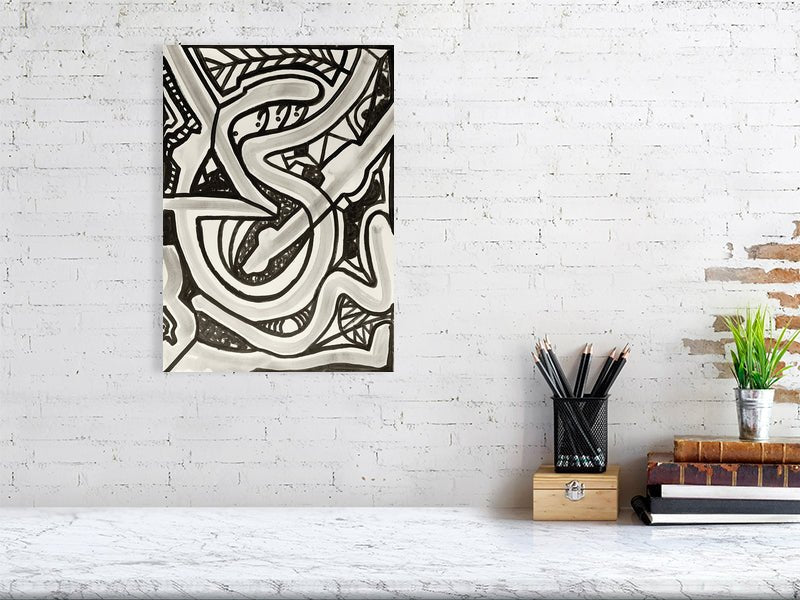 GZ0021_017 | 2021 Commission Collection - Wall - ArtAbstract - Printsgancarz