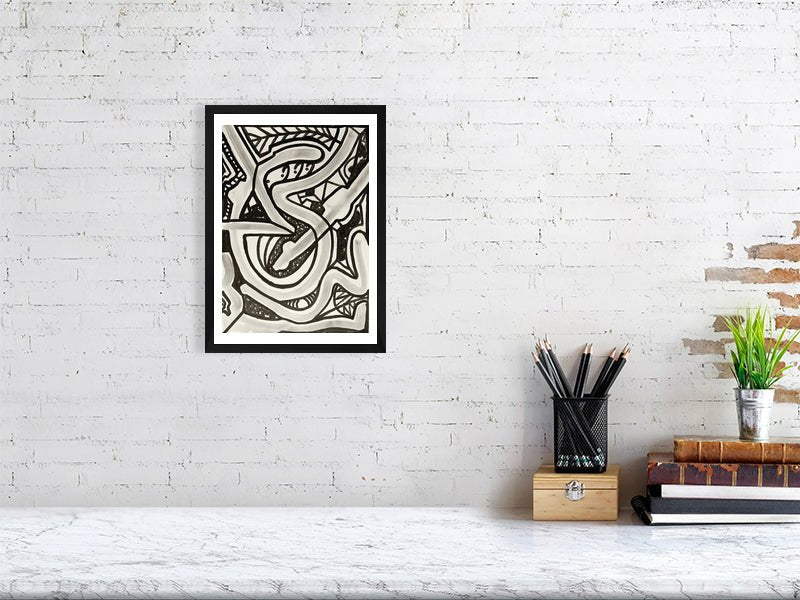 GZ0021_017 | 2021 Commission Collection - Wall - ArtAbstract - Printsgancarz