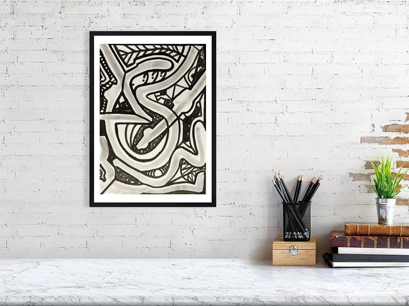 GZ0021_017 | 2021 Commission Collection - Wall - ArtAbstract - Printsgancarz