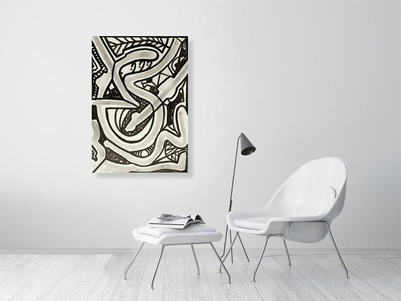 GZ0021_017 | 2021 Commission Collection - Wall - ArtAbstract - Printsgancarz